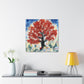 "Oak Tree Impressionism. - Canvas