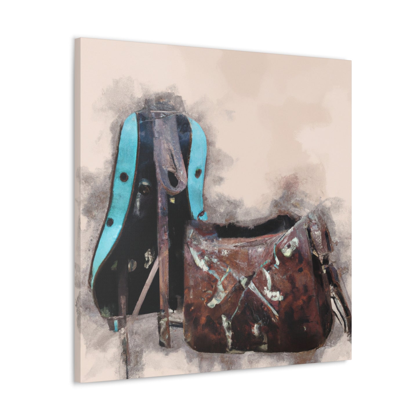 Saddle-Bag Symmetry - Canvas