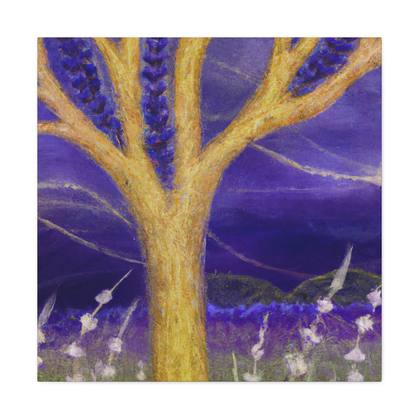 "Lavender Surrealist Dream" - Canvas