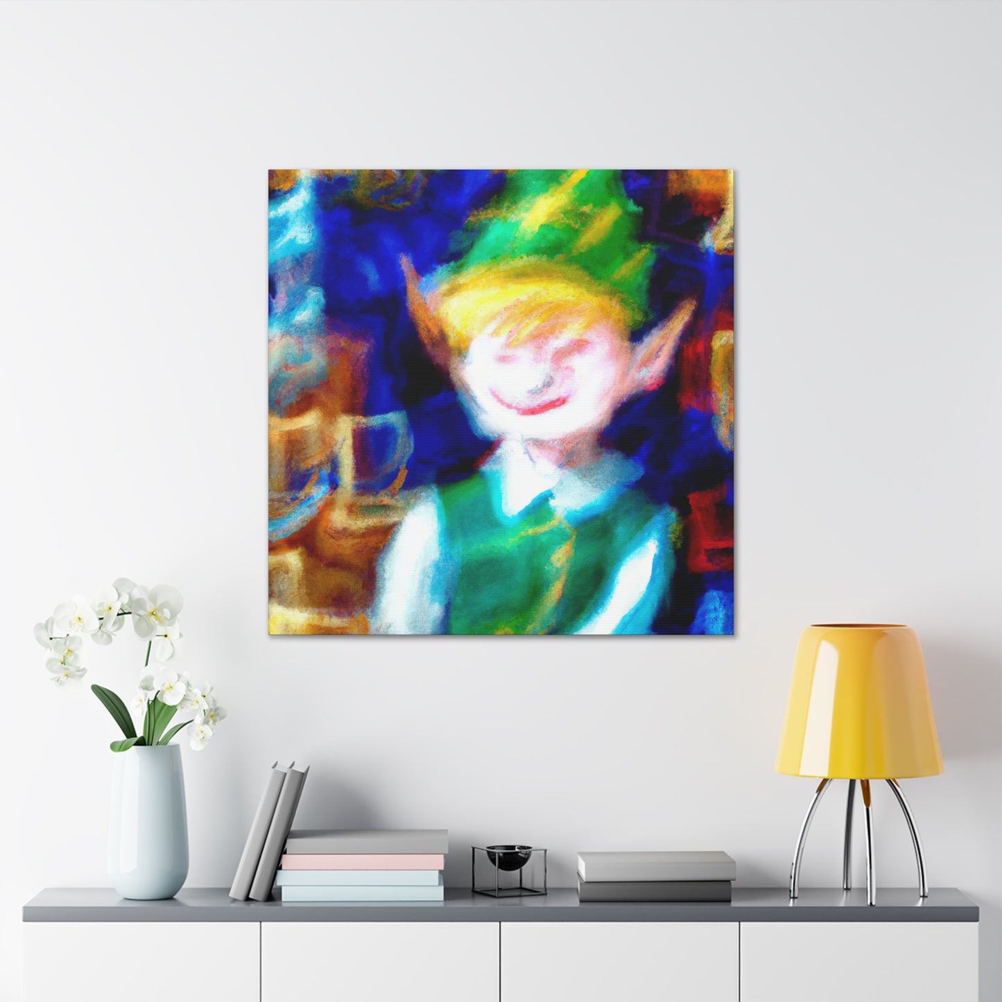 "Elf In A Dreamscape" - Canvas