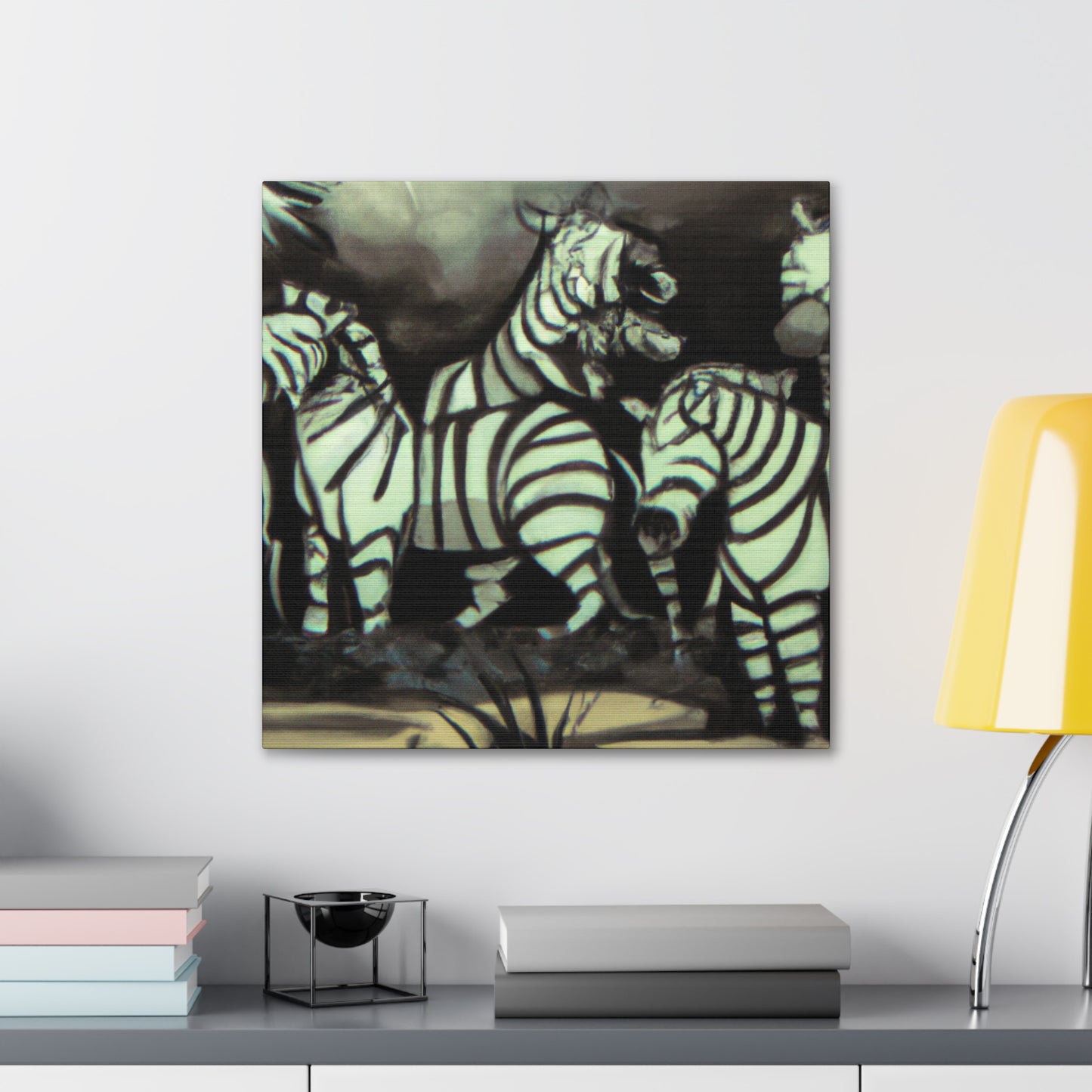 "Zebra in Expressionism" - Canvas