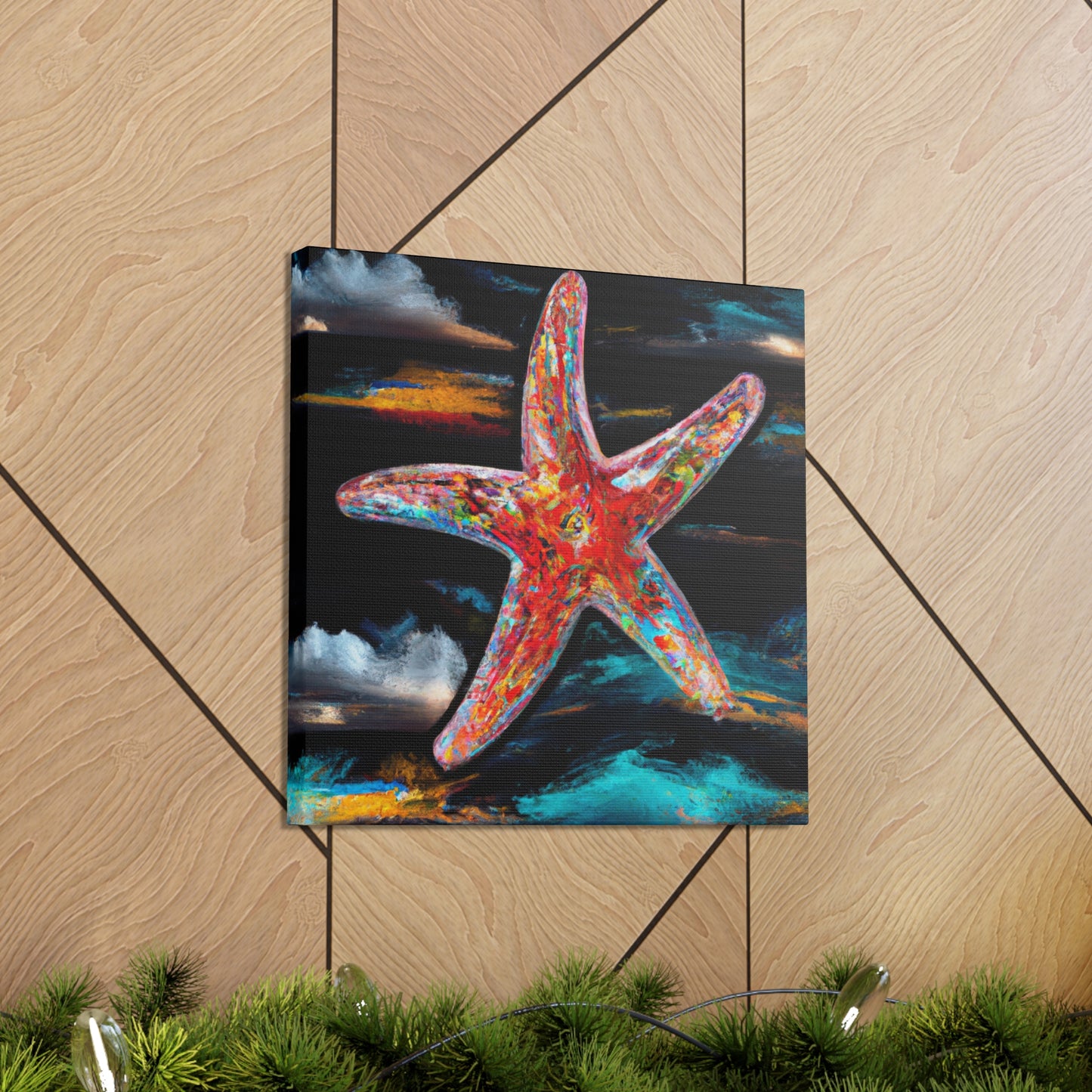 "Starfish in Surrealism" - Canvas