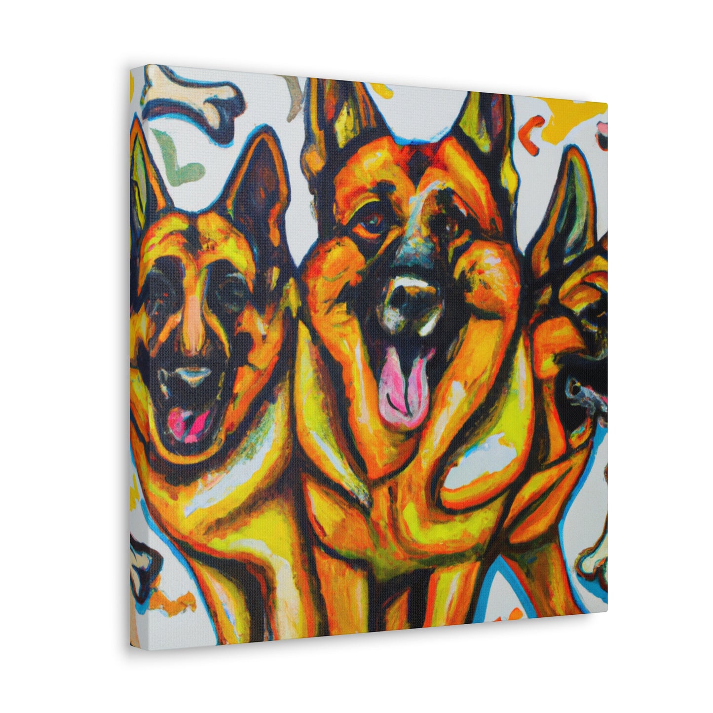 Faithful Guardian Shepherd - Canvas