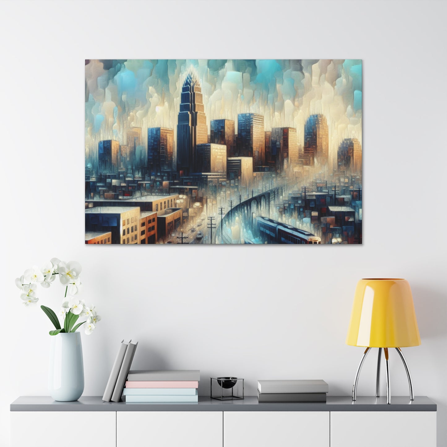 "Cosmic Charlotte Dreamscape" - Canvas