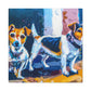 Jack Russell Masterpiece - Canvas