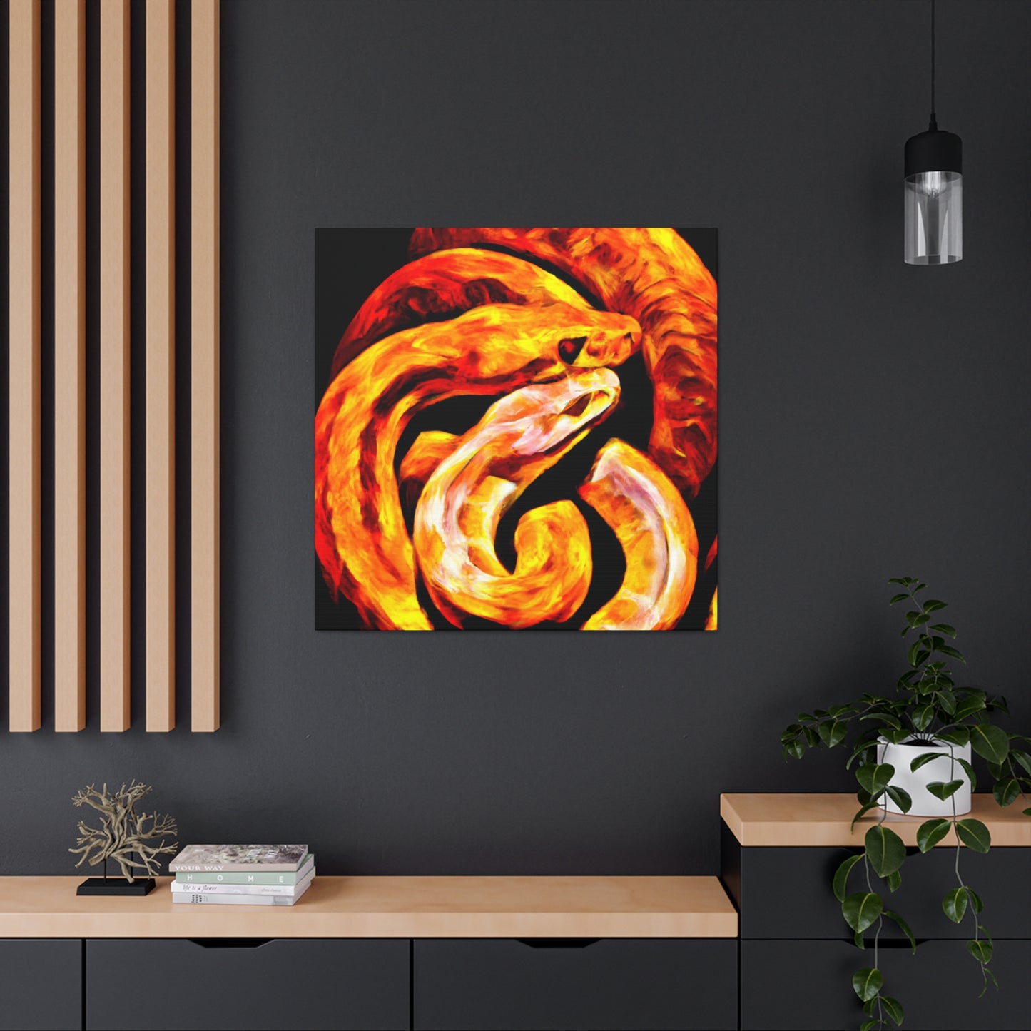 Corn Snake Majesty - Canvas