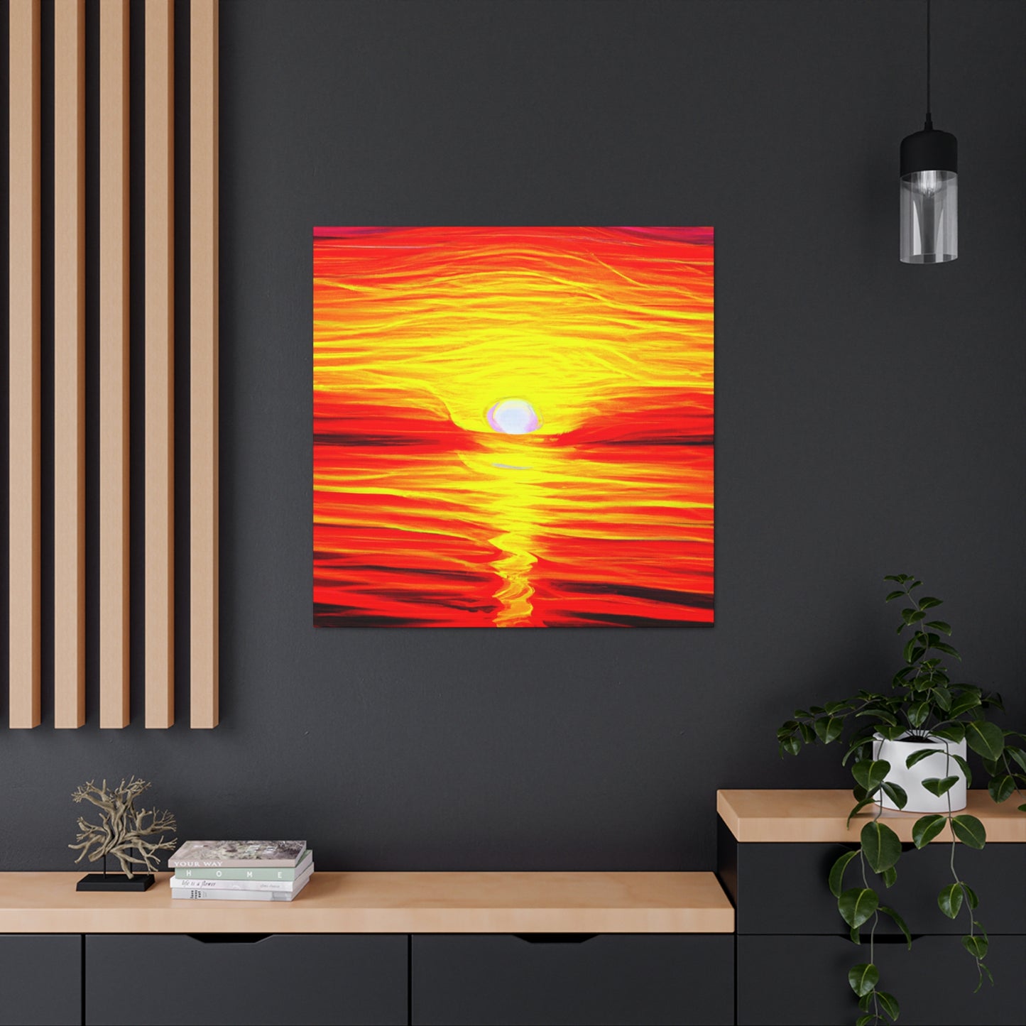 "Ocean's Glorious Sunrise" - Canvas