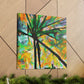 Palm in Abstraction - Canvas