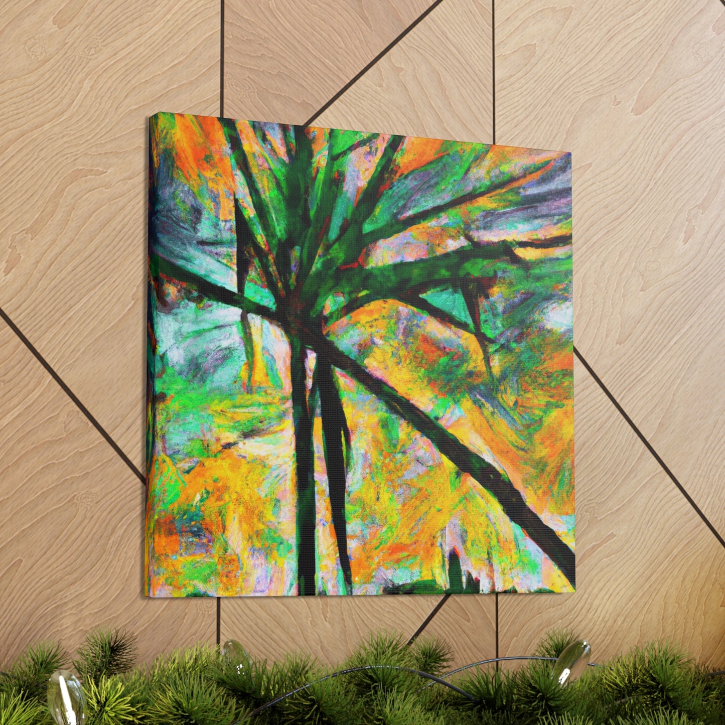 Palm in Abstraction - Canvas