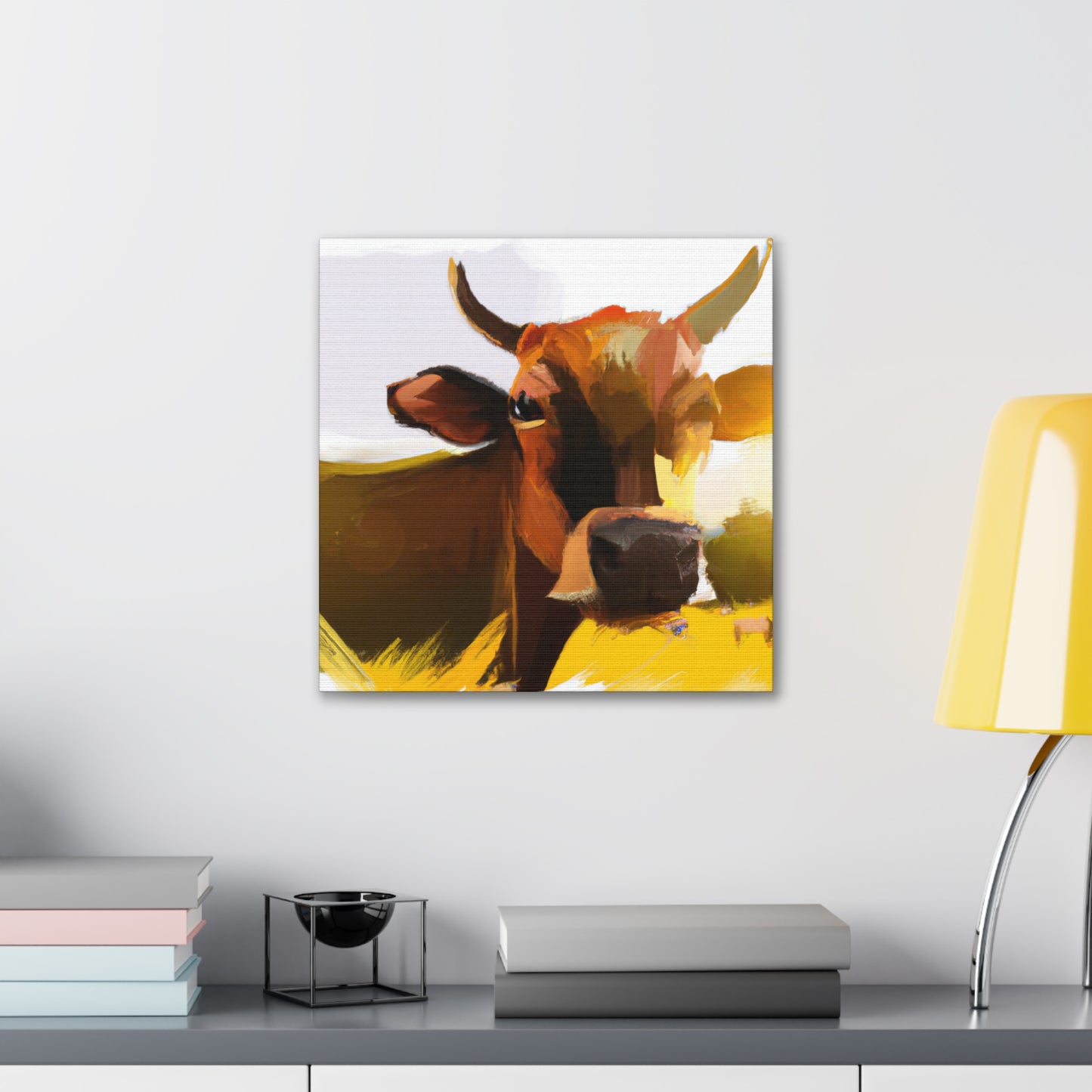 Pastoral Bovine Beauty - Canvas