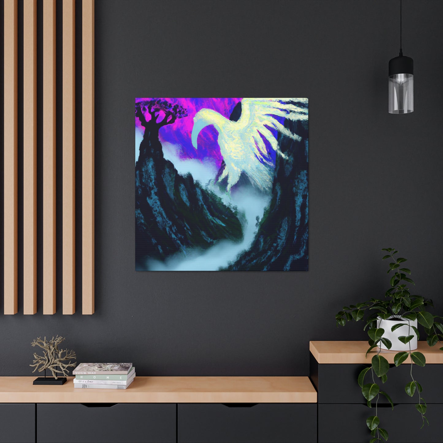 "Condor Soaring High" - Canvas