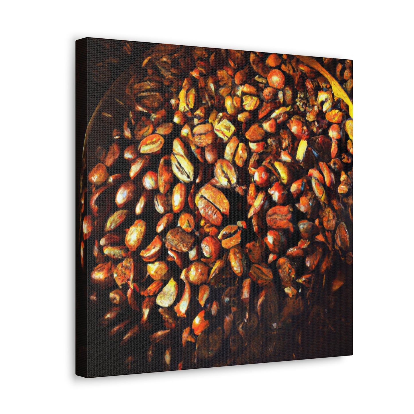 Coffee Beans Harvested - Canvas