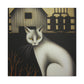 "Barn Cat Velvet Jazz" - Canvas