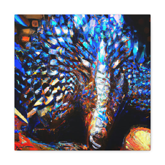 "Pangolin in Expressionism" - Canvas