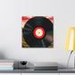 Vinyl Record Deco Style - Canvas