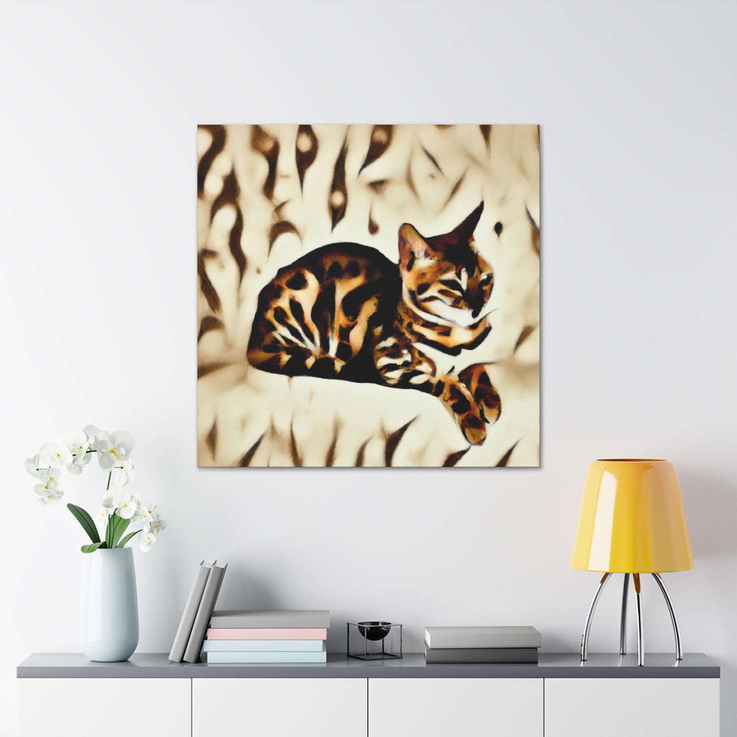 "Bengal in Bloom 1940" - Canvas