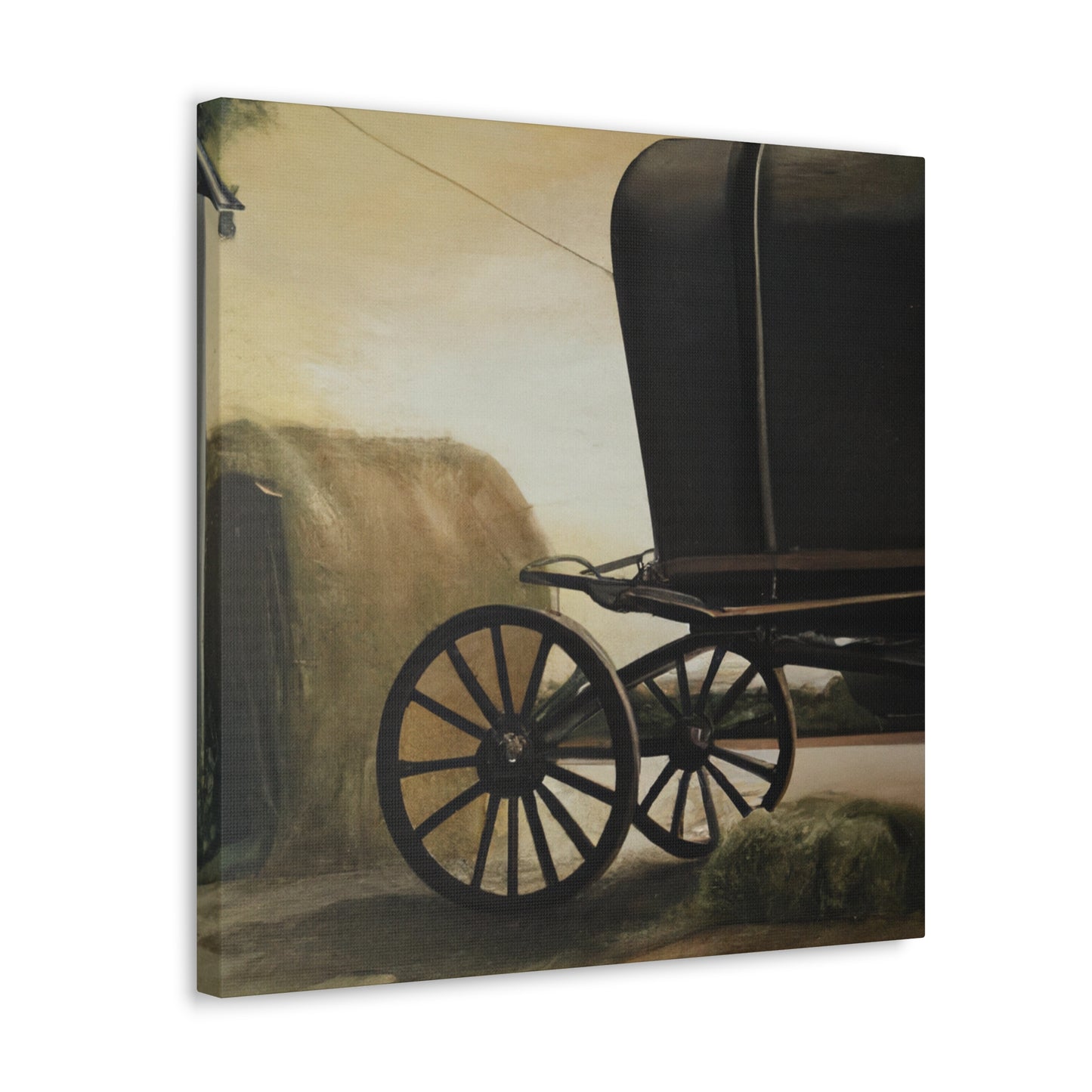 Hay Wagon Fantasia. - Canvas