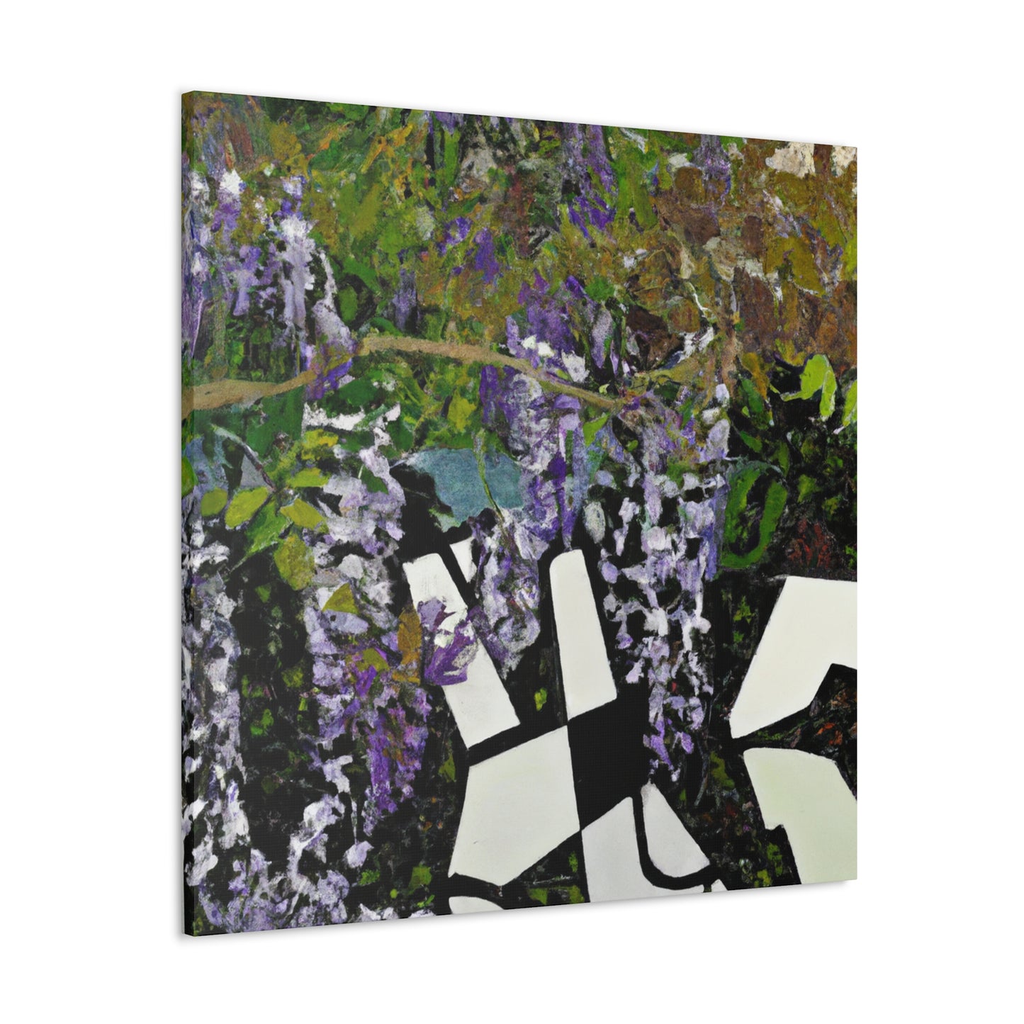 "Wisteria in Bloom" - Canvas