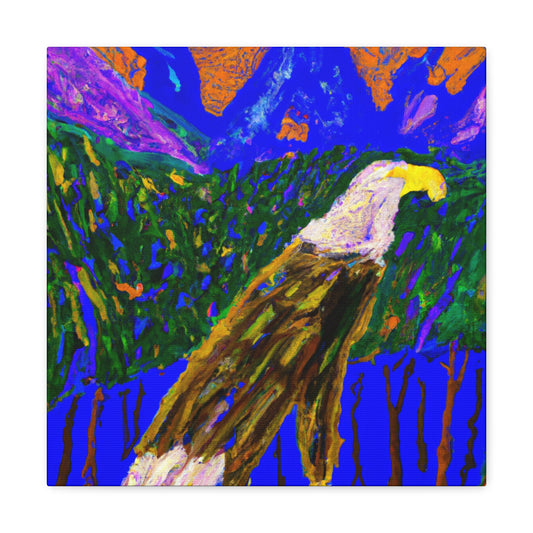 "The Noble Bald Eagle" - Canvas