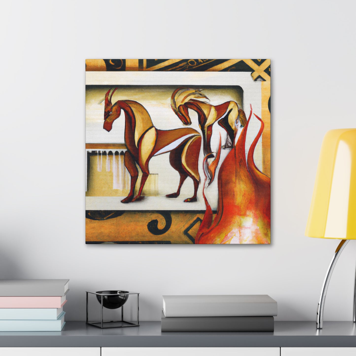 "Mules and Miracles' Art - Canvas