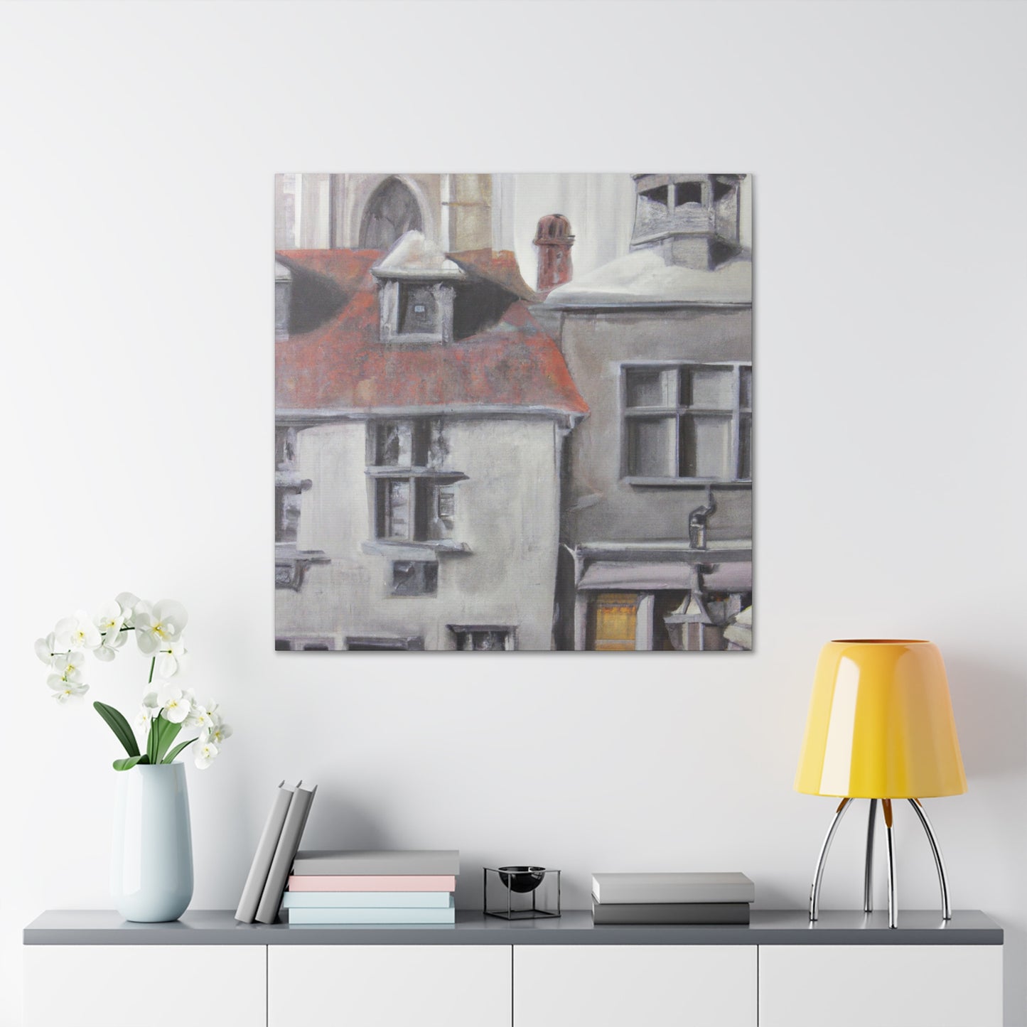 Tudor in Impressionism - Canvas