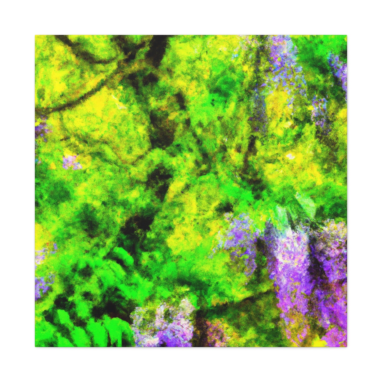 "Wisteria in Flux" - Canvas