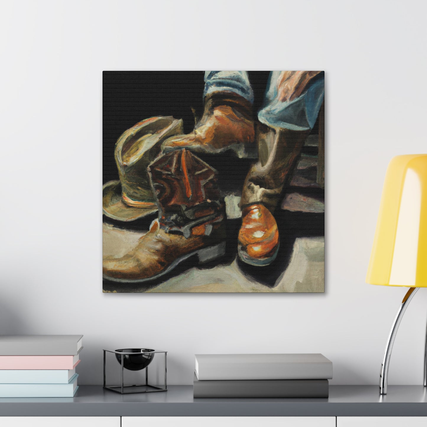 Boots in Realism Style - Canvas