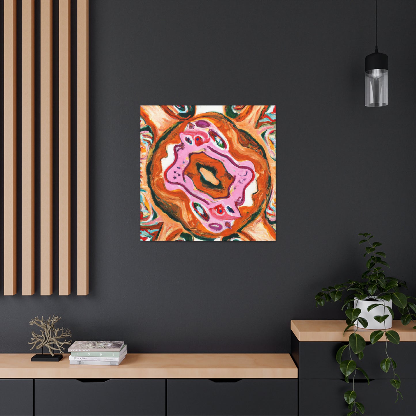 "The Doughnut Glorified" - Canvas