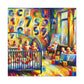 Vibrant Linguistic Symphony - Canvas