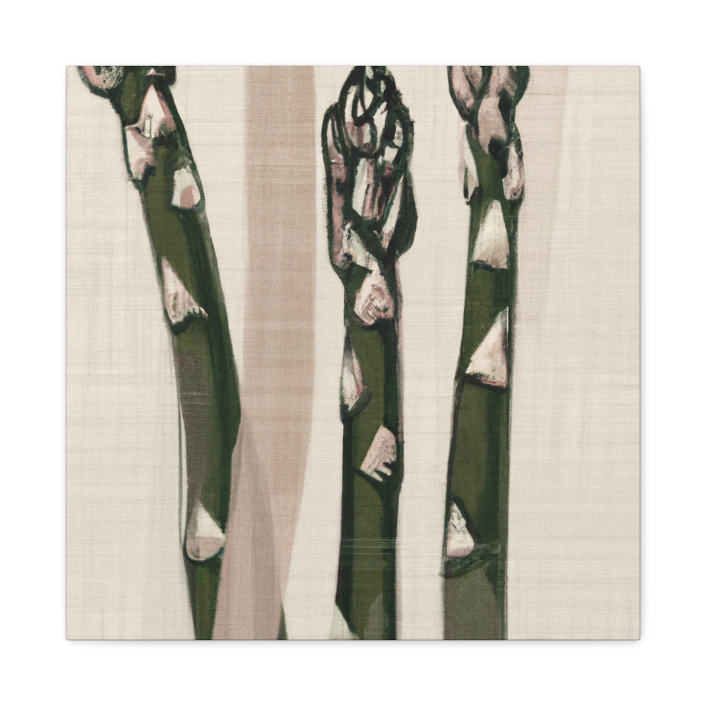 "Asparagus in Abstraction" - Canvas