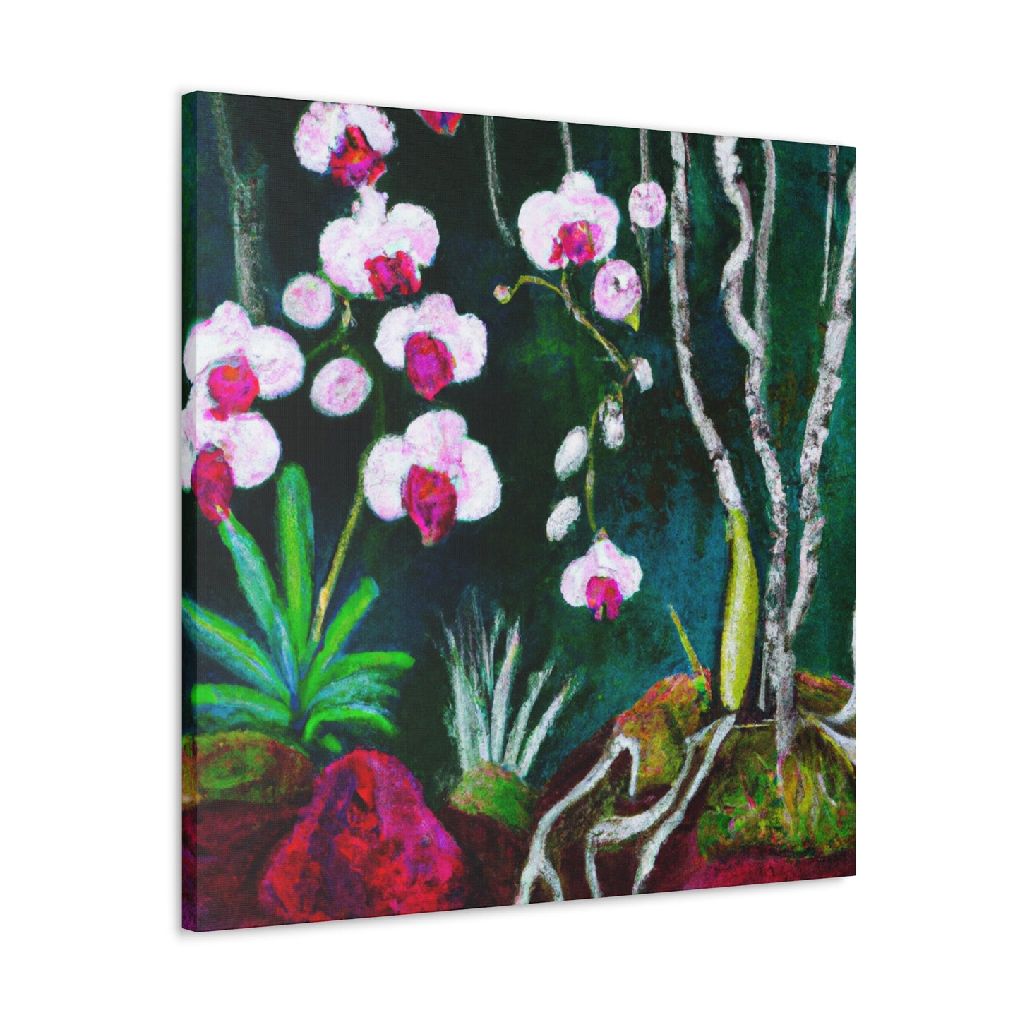 "Orchid's Surreal Dream" - Canvas