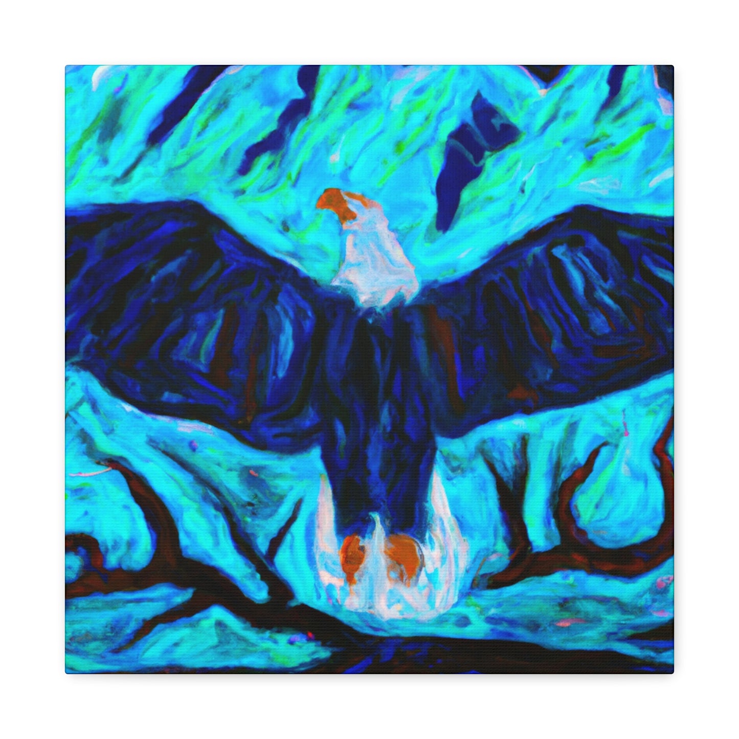 "Eagle Against the Sky" - Canvas