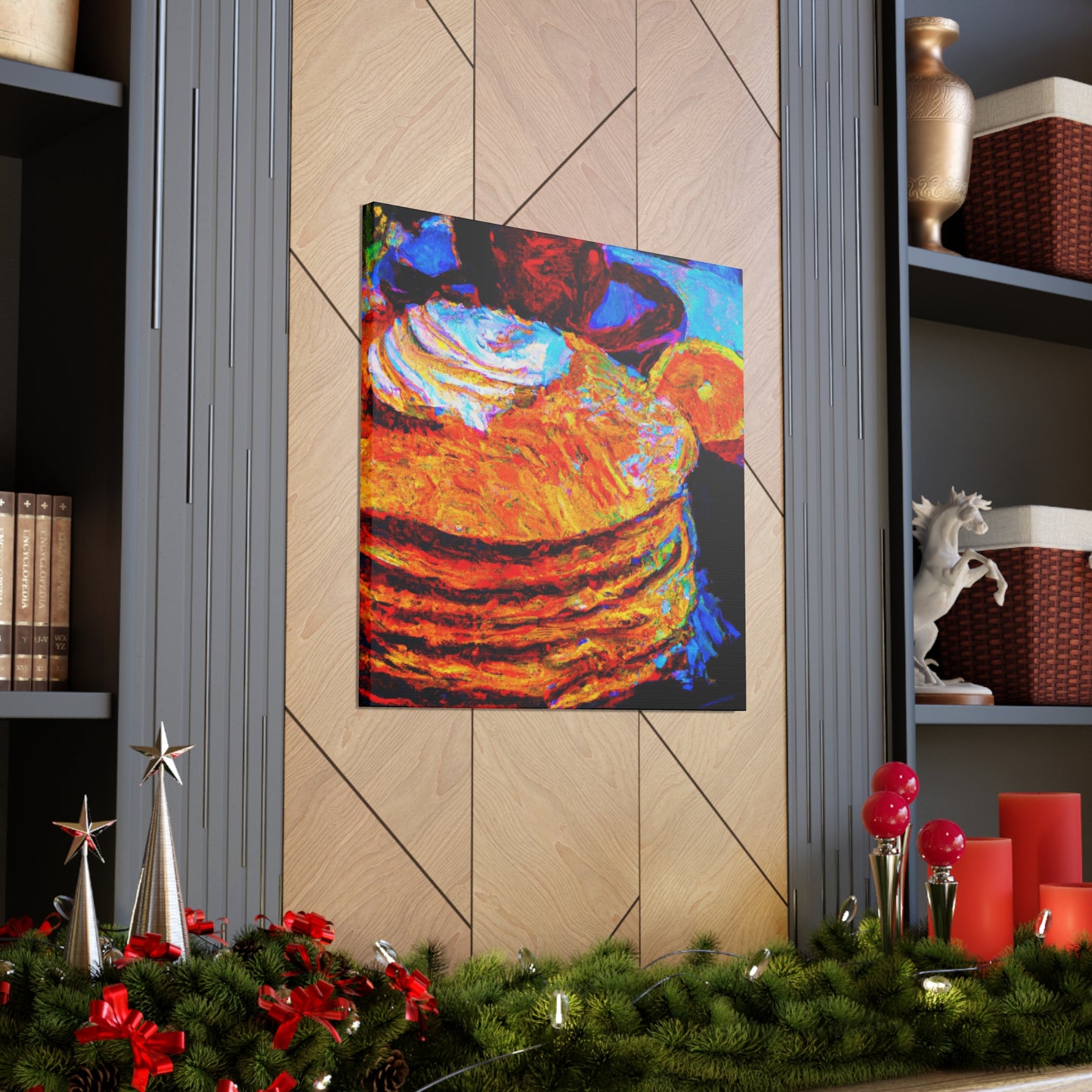 "Pancakes and Post-Impressionism" - Canvas