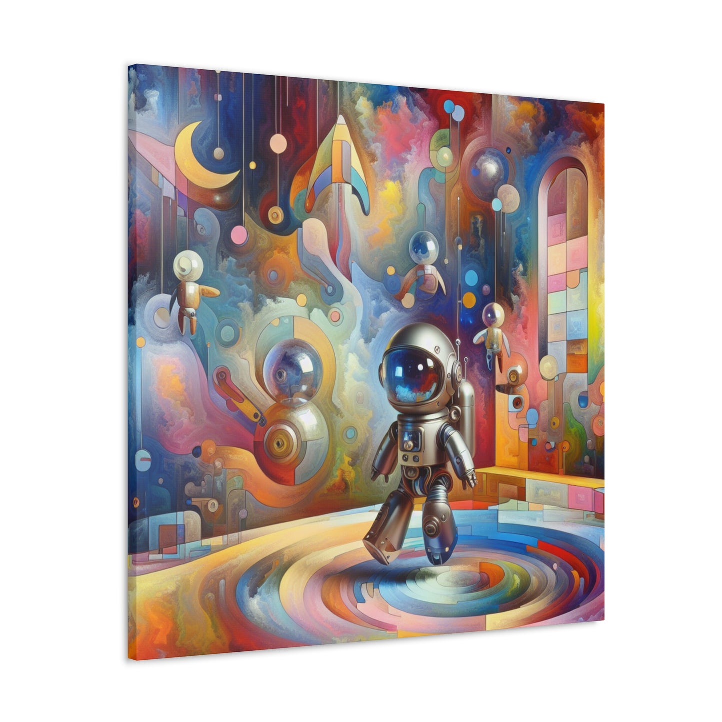 Cosmic Robotic Odyssey - Canvas