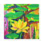 Lotus in Bloom Splendor - Canvas