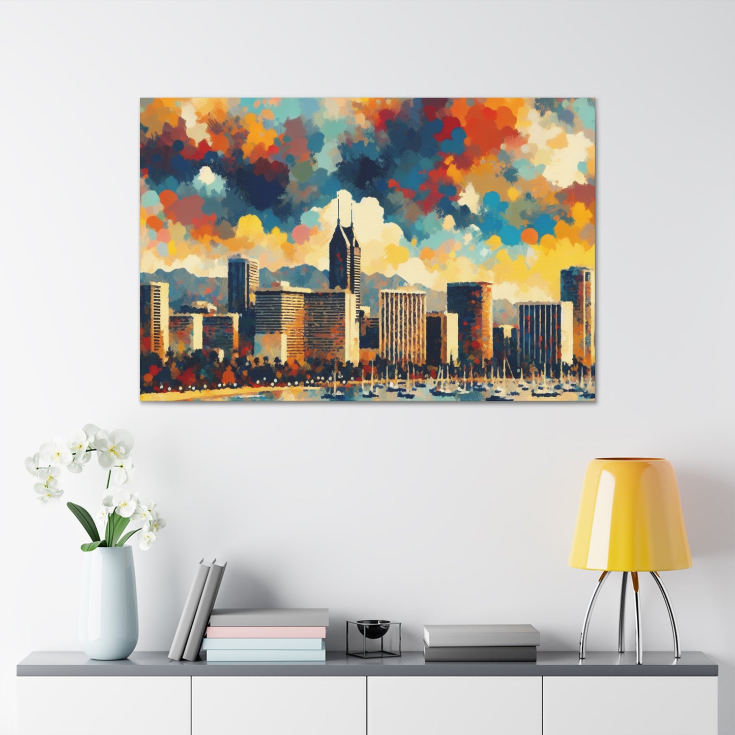 Tropical Flair Dreams - Canvas