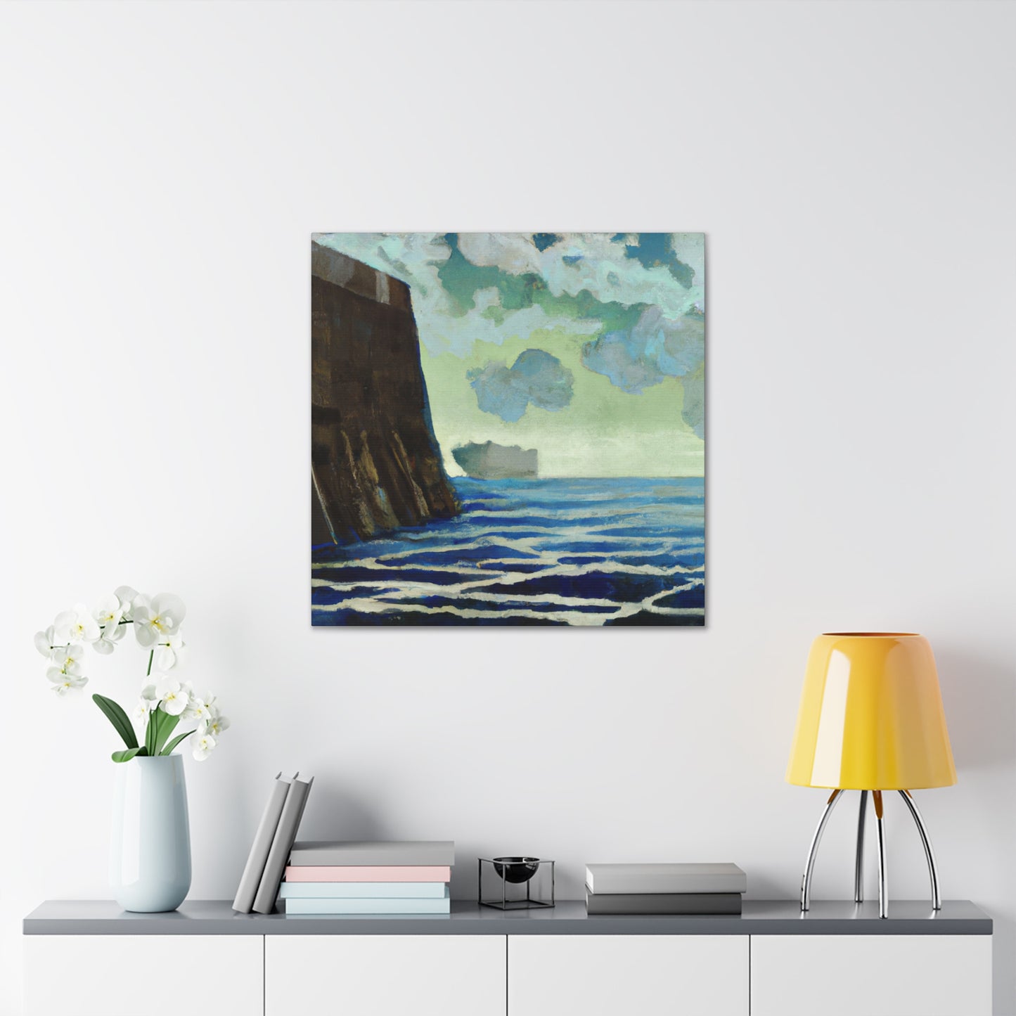 "Seawall of Dreams" - Canvas