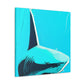 "Shark in the Abstract" - Canvas