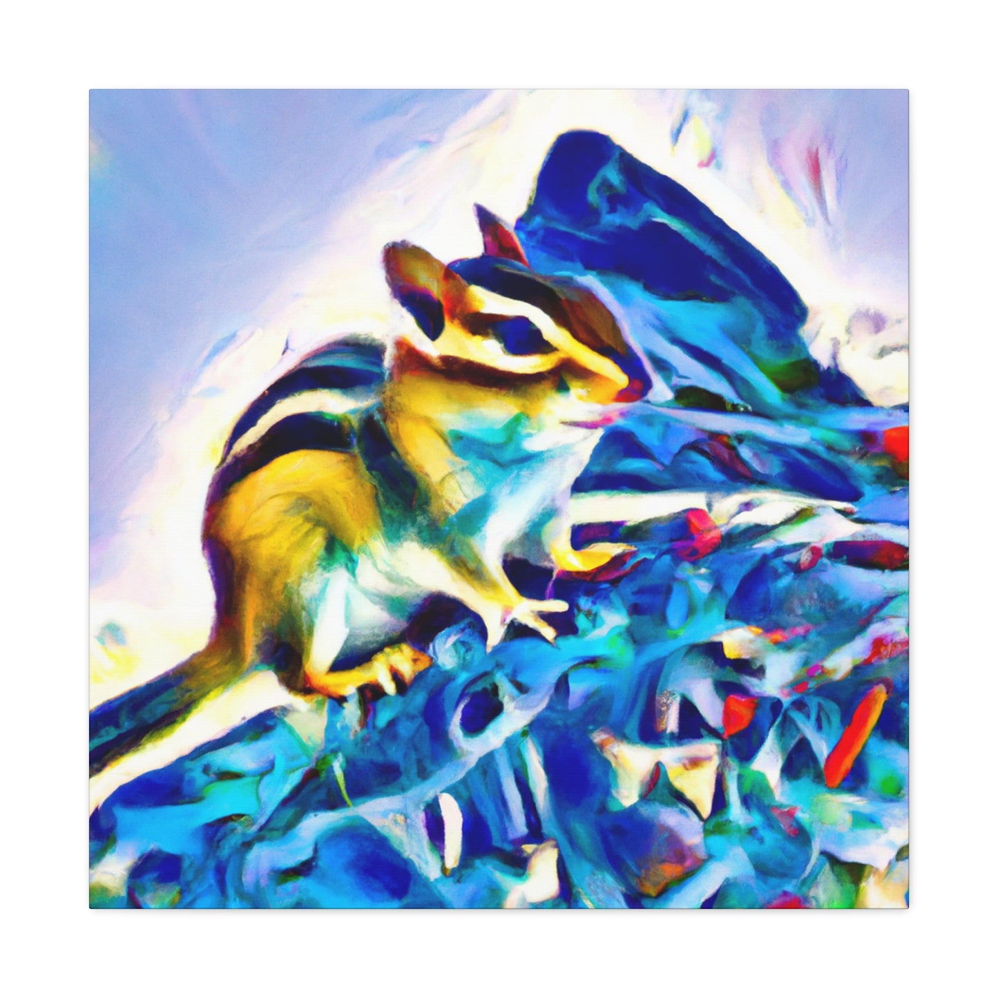 Chipmunk Abstractionism - Canvas