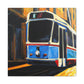 Tram of Twilighting - Canvas