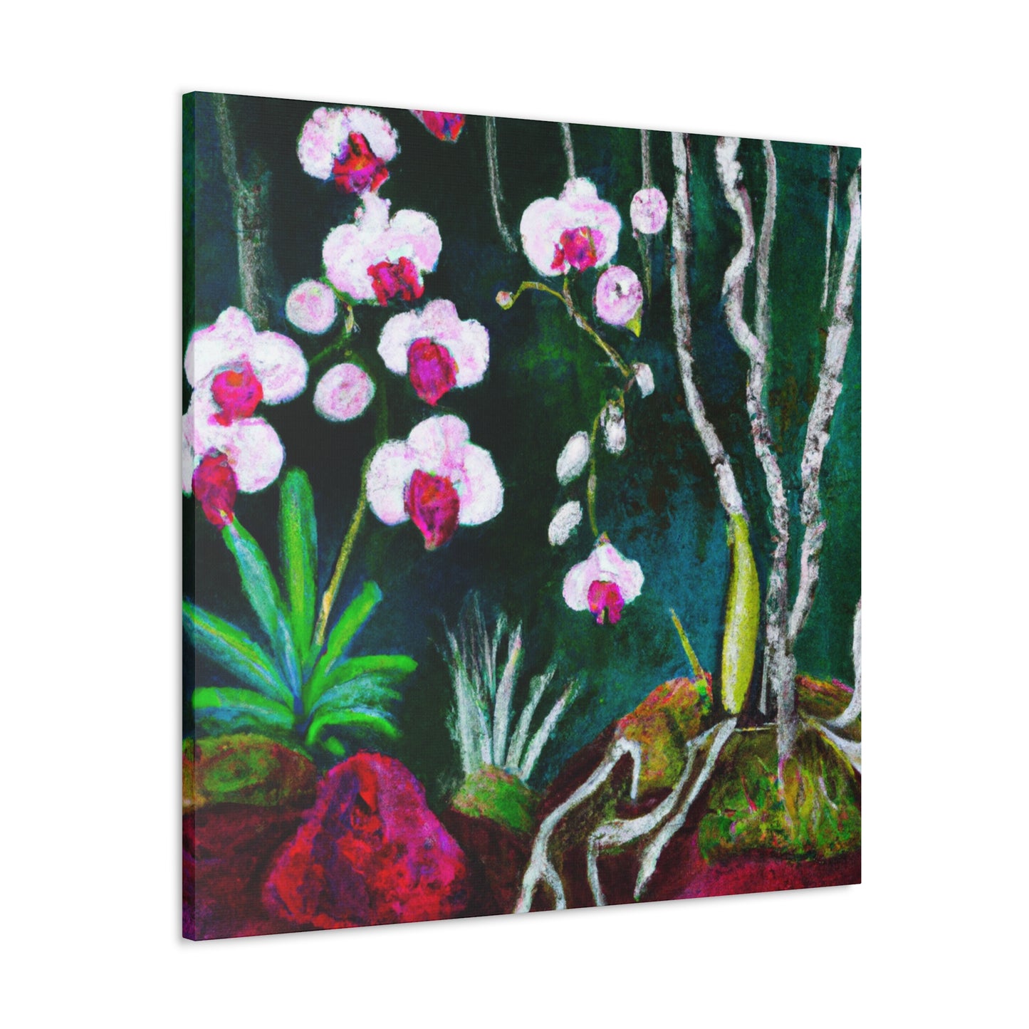 "Orchid's Surreal Dream" - Canvas