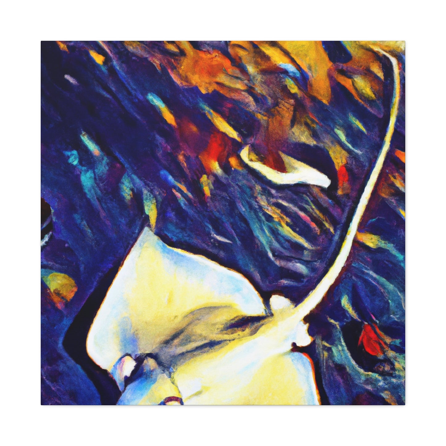 Stingray in Abstraction - Canvas