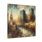 "Steam City Mirage Majesty" - Canvas