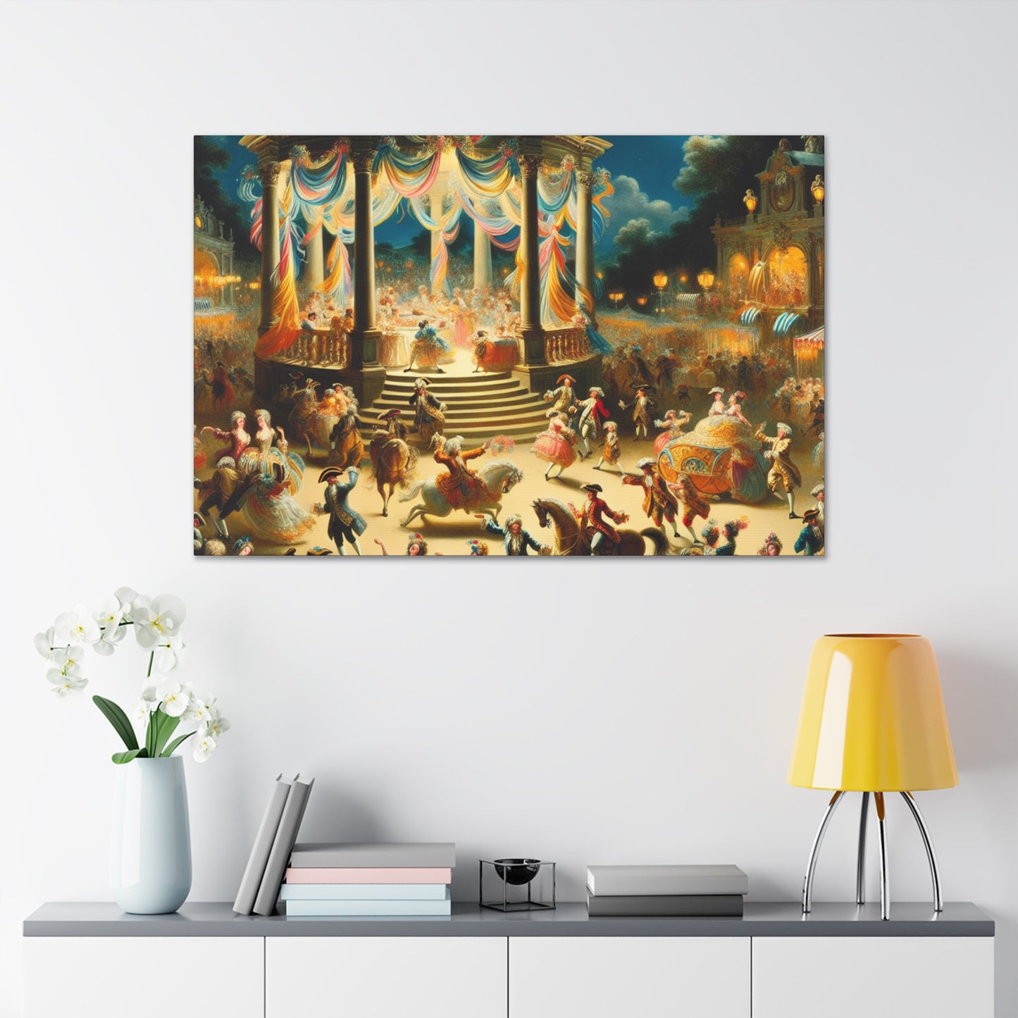 "Joyful Summer Revelry" - Canvas