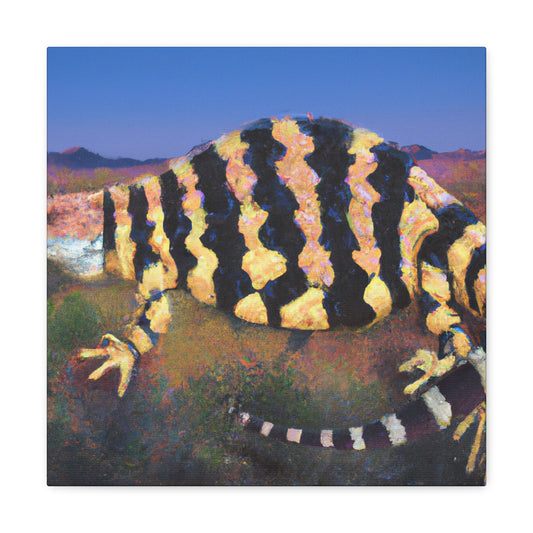 Gila Monster Surrealism - Canvas