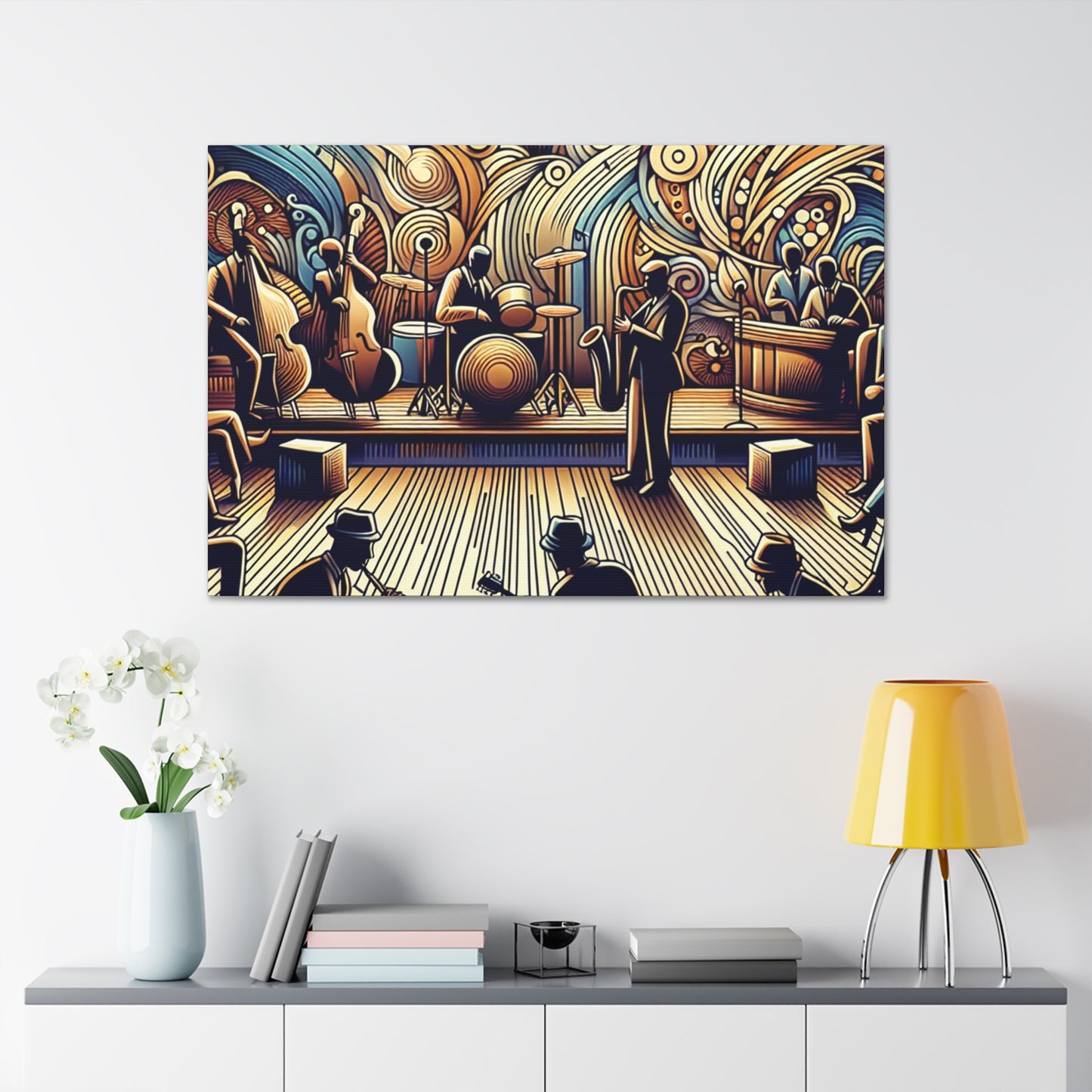 "Rhapsody in Brass" - Canvas