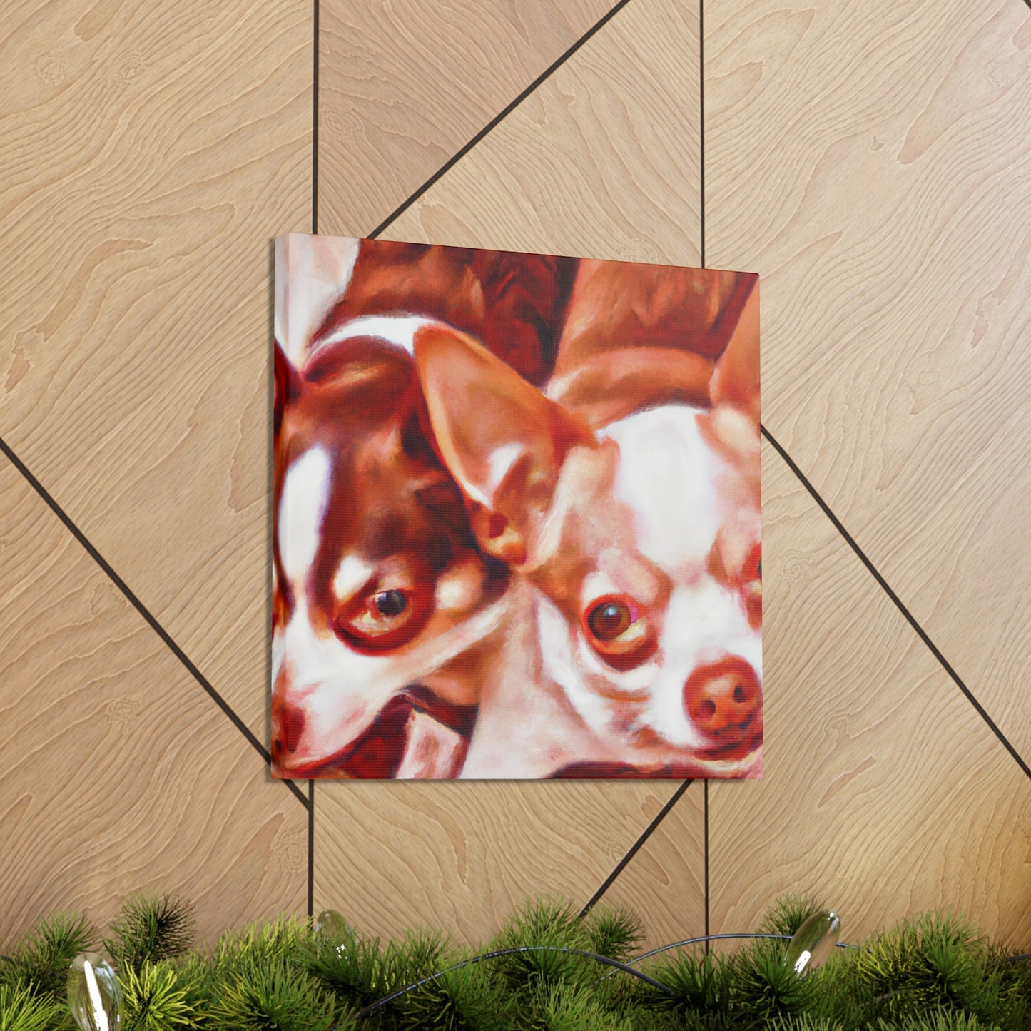 Chihuahua's Passionate Soul - Canvas