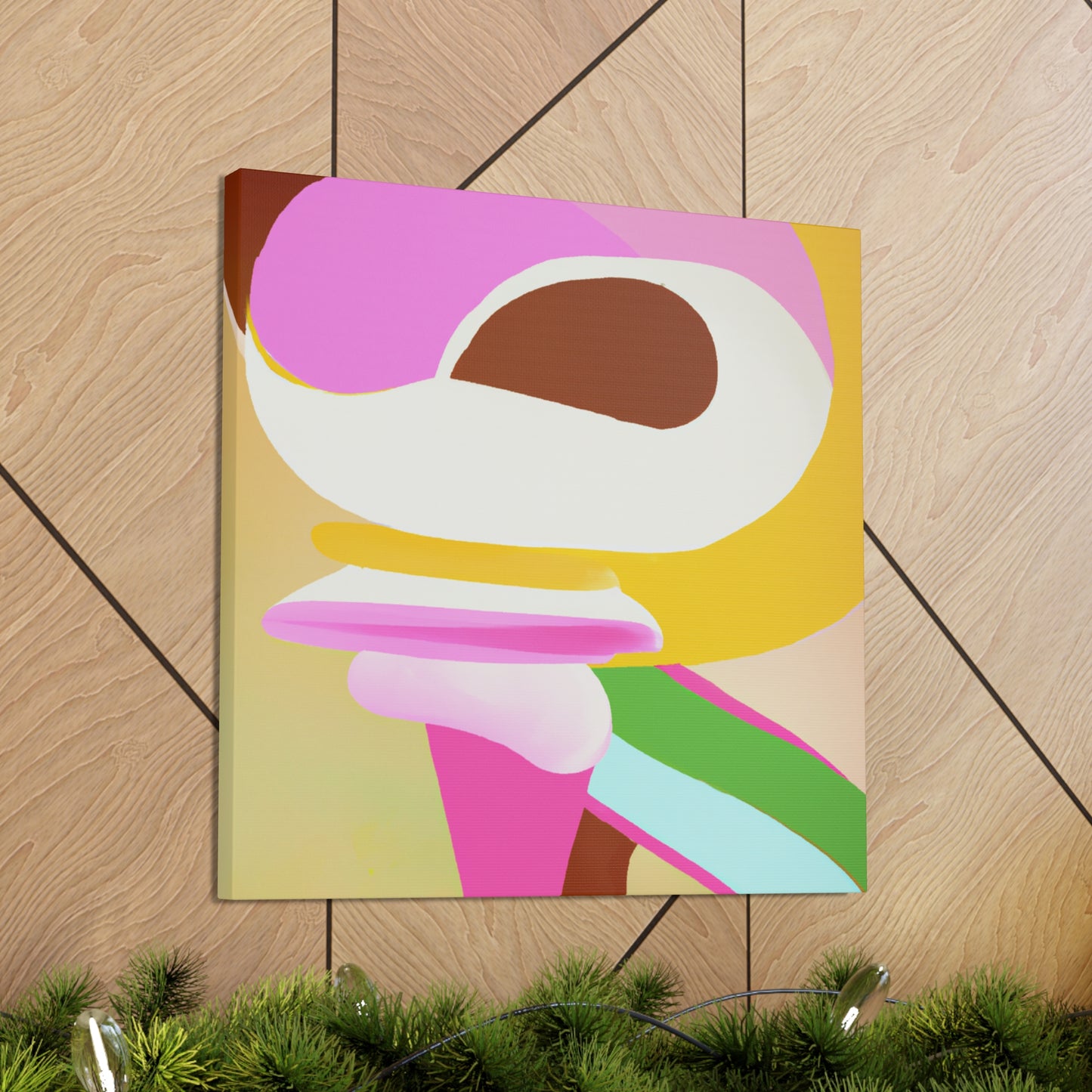 Ice Cream Delight - Canvas