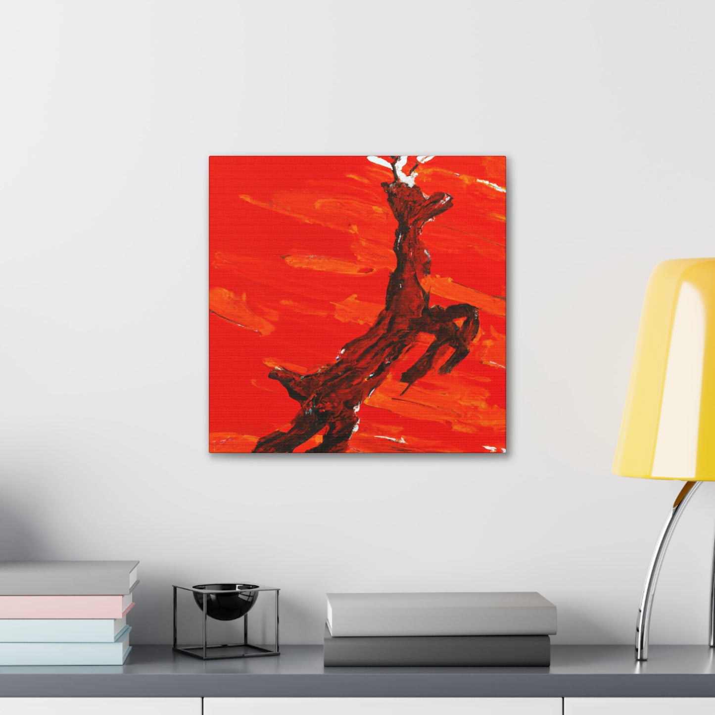 Reindeer in Simplicity - Canvas