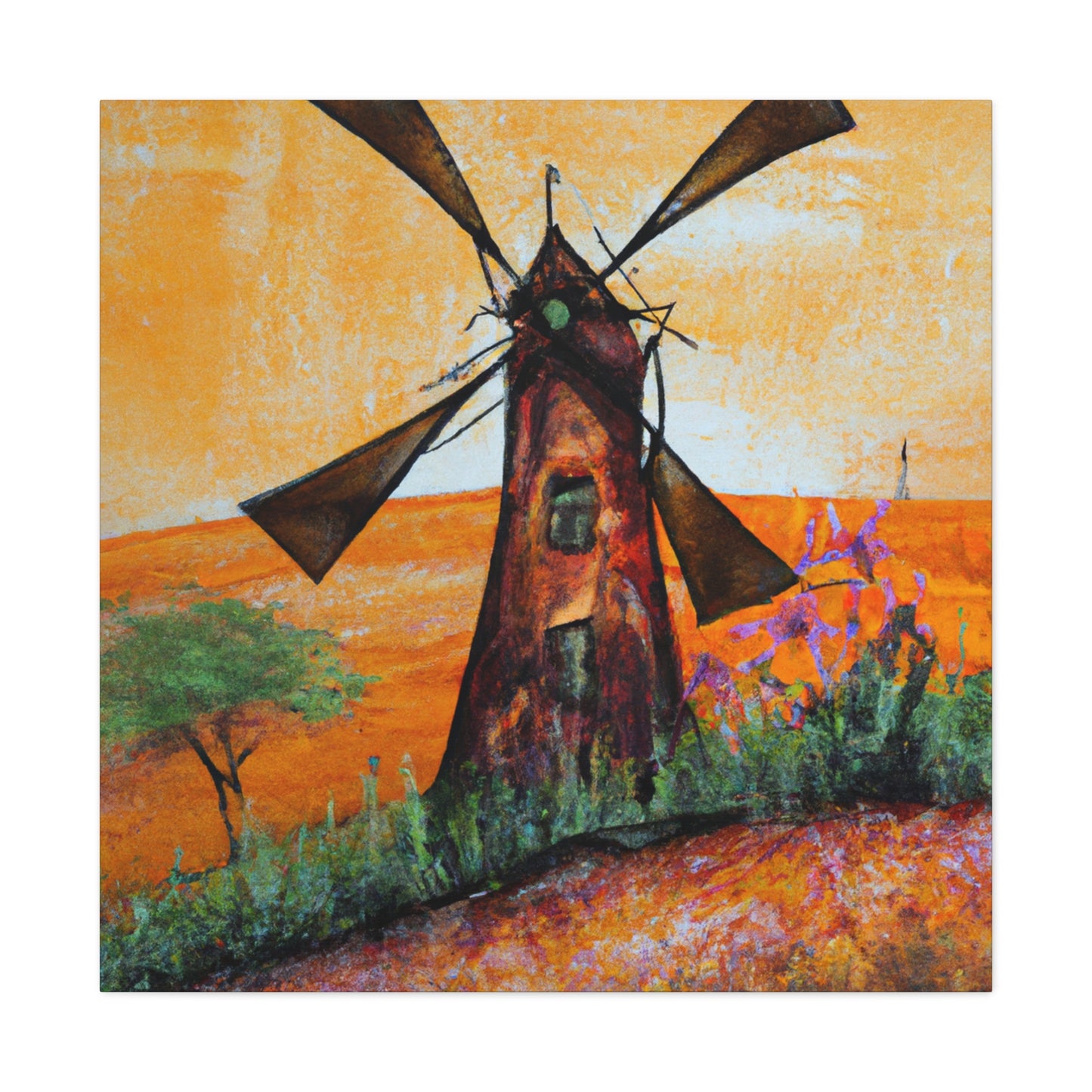 "Windmill: Dreamscape" - Canvas